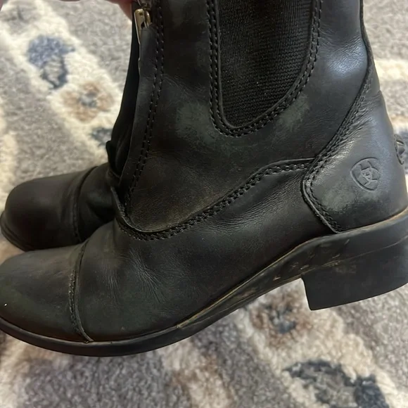 ARIAT kids HERITAGE IV ZIP PADDOCK ENGLISH RIDING BOOTS size 12 - Picture 8 of 8